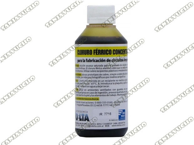 &++ CLORURO FERRICO CONCENTRADO 250CC DELTA