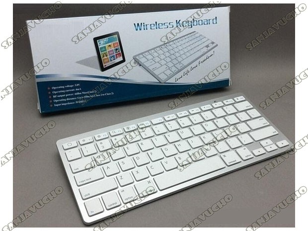 &u+ TECLADO PC BLUETOOTH E INALAMBRICO SLIM BK3001BA