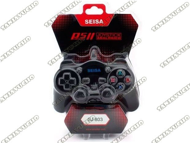 &+ JOYSTICK PS2 DUAL SHOCK SEISA TURBO SJ-803