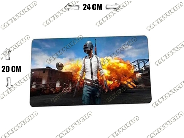 &u+ MOUSE PAD GRANDE ANTIDESLIZANTE 20 X 24 CM YT-126