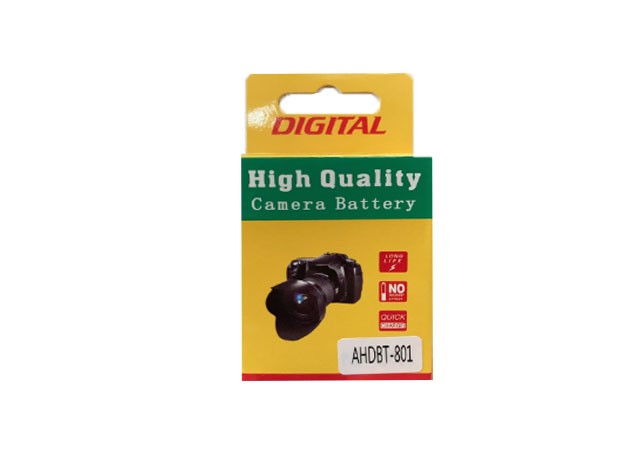 &u+ BATERIA GOPRO HERO 5 6 7 8A AHDBT-801 1220MAH CAMARA DEPORTIVA