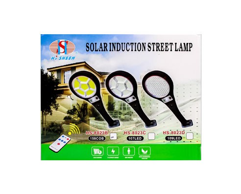 &u+ MINI REFLECTOR LED CON PANEL SOLAR SENSOR MOVIMIENTO HS-8023B