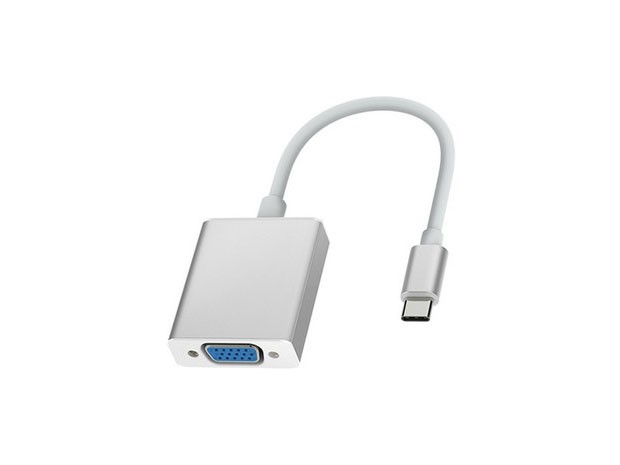 &+  CONVERTIDOR CABLE TIPO C A VGA (3033)