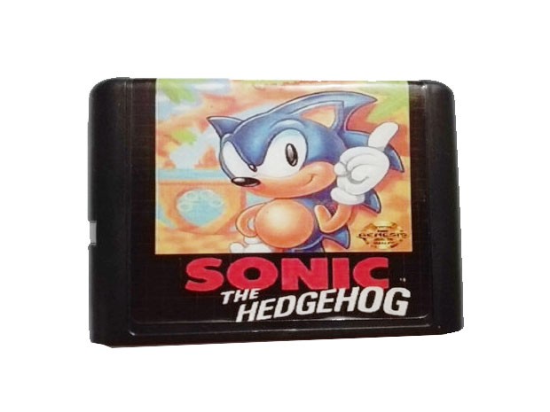 &+ CARTUCHO CONSOLA SEGA SONIC