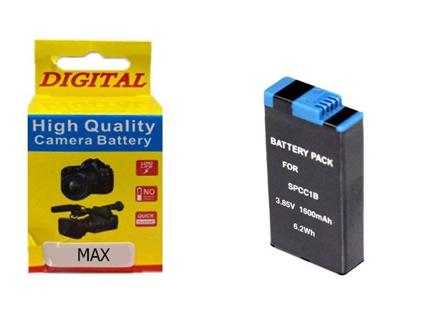 &u+ BATERIA GOPRO HERO MAX SPCC1B 1600MAH CAMARA DEPORTIVA