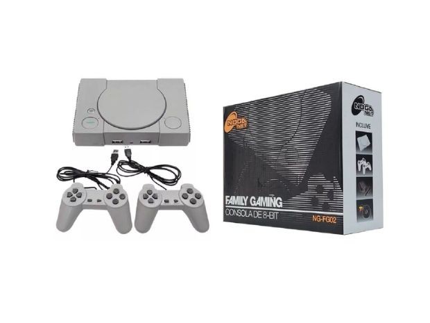 &u+ CONSOLA FAMILY RETRO + JUEGOS INTEGRADOS NOGA NG-FG02