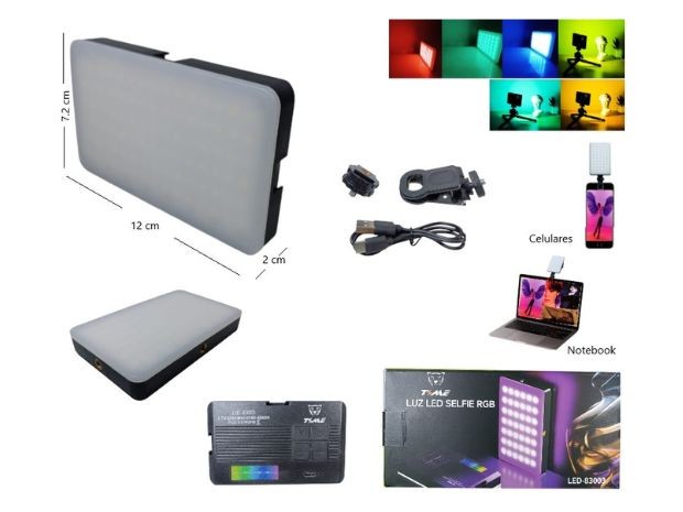 &u+ PANEL LED CALIDO RGB LED-83003