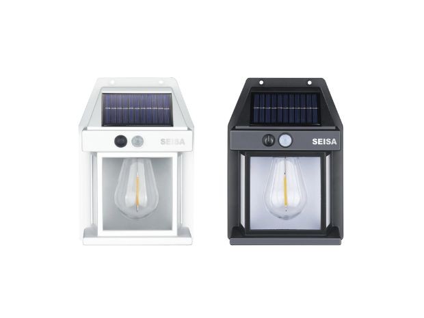 &u+ LAMPARA LUZ SOLAR 1 FOCOS SENSOR EXTERIOR KD-D04
