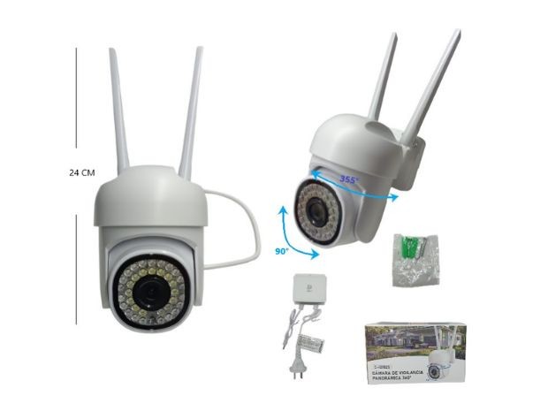 &u+ CAMARA IP ROBOTICA DOMO WIFI C-121025