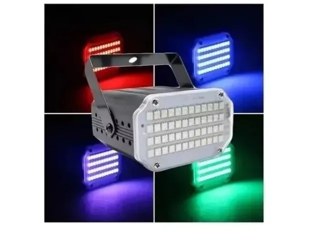 &uu PROYECTOR LASER FLASH LED 36 LED 5050 RGB EP-36